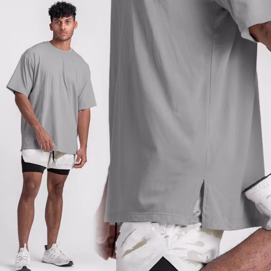 Großhandel Casual Loose Fit Basic Style Baumwoll-T