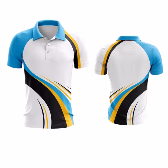 Kundenspezifische Herren-Polo-T-Shirts aus doppelt merzerisierter Baumwolle